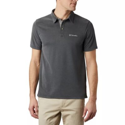 Polo COLUMBIA manga corta Nelson Point™ para hombre Shark Ref. 1772721011 gris