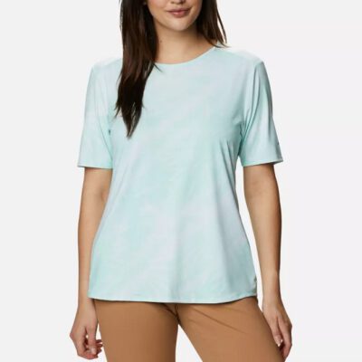 Camiseta COLUMBIA manga corta para mujer Chill River™ Mint Cay Print Sunburst Ref. 1885693368 verde agua