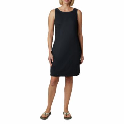 Vestido COLUMBIA estampado tirantes para mujer Chill River™ Black Ref. 1885752410 negro liso