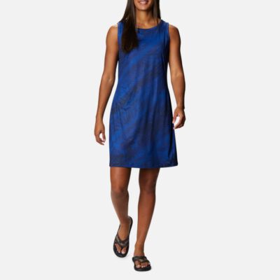 Vestido COLUMBIA estampado tirantes para mujer Chill River™ Lapis Blue Tonal Sunburst Print Ref. 1885752410 azul