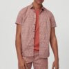 Camisa O'NEILL Hombre manga corta TAGHAZOUT SHORTSLEEVE SHIRT Red whith Ref. 1A1312 roja