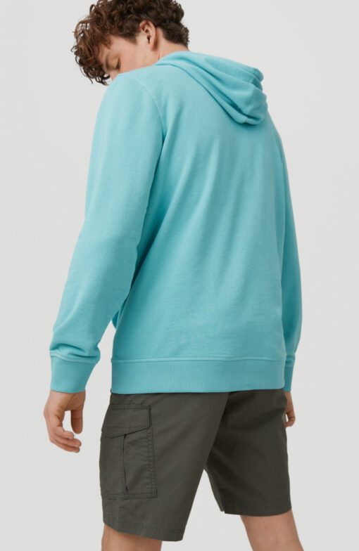 Sudadera O'NEILL hombre con capucha STATE HOODIE Aqua Sea Ref. 1A1438 Azul agua logo pecho