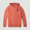 Sudadera O'NEILL niño surfera con capucha CIRCLE SURFER HOODIE Living Coral Ref. 1A1480 roja coral