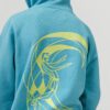 Sudadera O'NEILL niño surfera con capucha CIRCLE SURFER HOODIE Aqua sea Ref. 1A1480 azul agua