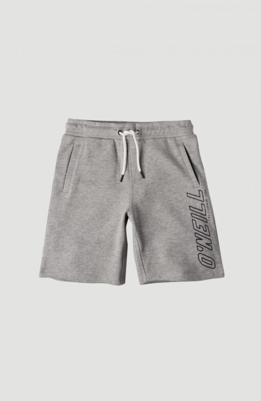 Pantalón corto O'NEILL chándal para niño ALL YEAR ROUND JOG SHORTS Silver Melee Ref. 1A2596 gris claro