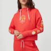 Sudadera O'NEILL con capucha para mujer CALI GRAPHIC HOODIE Hot coral Ref. 1A6434 coral