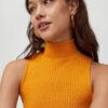 Camiseta O'NEILL Mujer cuello alto tirantes TEASER TANKTOP Golden Oak Ref. 1A6900 roble dorado mostaza