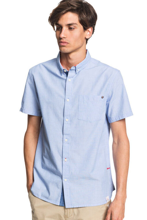 Camisa QUIKSILVER surfera Manga cora Hombre Wilsden blue (bkj0) Ref. EQYWT04002 azul clásica