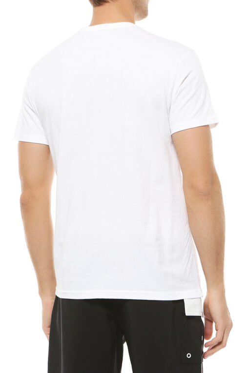 Camiseta BILLABONG para hombre manga corta Stacked WHITE Ref. S1SS01BIP0 blanca lisa bolsillo pecho
