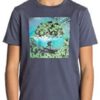 Camiseta RIP CURL Niño manga corta surfera GOOD DAY SS TEE Blue indigo Ref. KTELL4 Azul paisaje surf