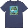 Camiseta RIP CURL Niño manga corta surfera GOOD DAY SS TEE Blue indigo Ref. KTELL4 Azul paisaje surf