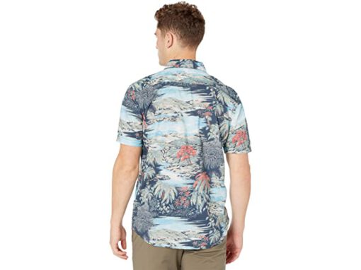 Camisa de Manga Corta Hombre RVCA PARADISO FLORAL MULTI (1220) Ref. U1SHRXRVF0 Estampado floral multicolor tropical