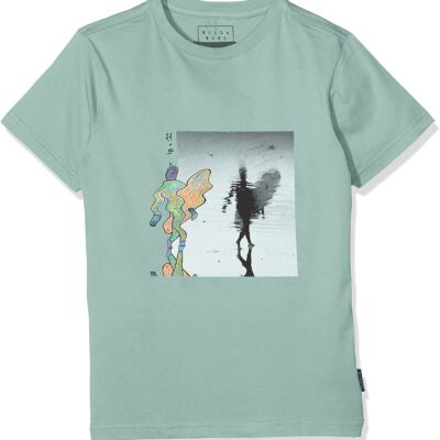 Camiseta BILLABONG manga corta niño surfera Reflexion-lb ss tee Jade Ref. C2SS17 verde agua