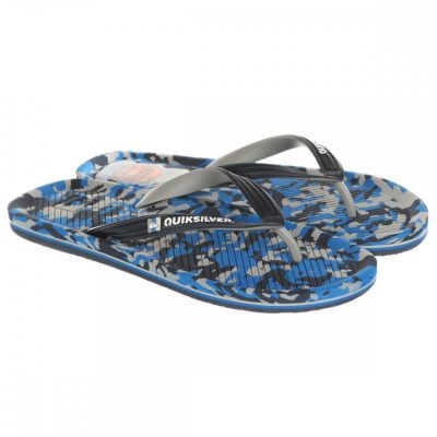 Sandalias QUIKSILVER Chanclas goma cruzadas playa Hombre Haleiwa Print BLUE/GREY/BLUE (xbsb) Ref. AQYL100052 azul/gris camuflaje