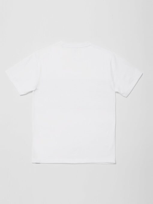 Camiseta VOLCOM manga corta LINE STACK - WHITE (NIÑOS) Ref. C5712112 blanca bolsillo pecho