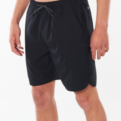 Bañador corto RIP CURL para hombre Pivot Volley Boardshorts Black Ref. CBODA9 negro liso