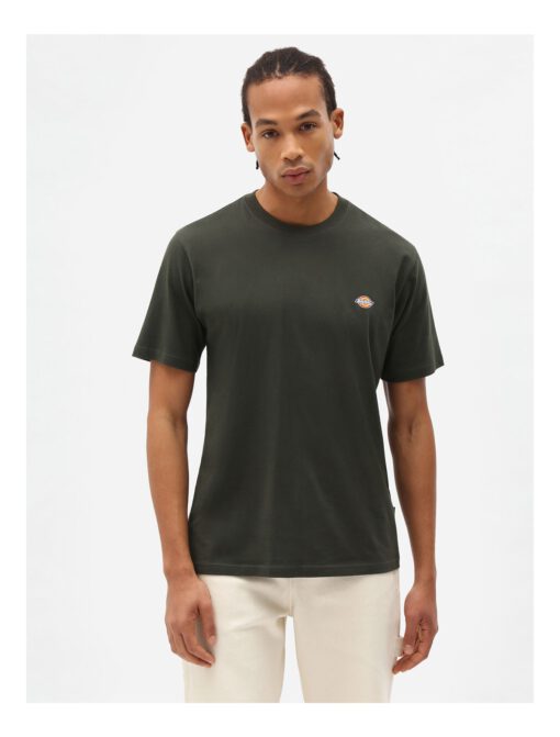 Nueva colección Camiseta DICKIES hombre Manga corta básica SS MAPLETON T-Shirt Olive green Ref. DK0A4XD ogx verde oliva