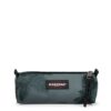 Estuche Eastpak escolar: Benchmark SINGLE EK372J05 Brize Grey gris flores tropical