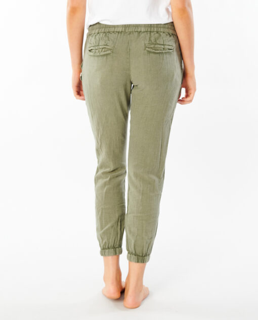 Pantalón fluido RIP CURL práctico y cómodo para Mujer Classic Surf Vetiver Ref. GPANE9 Verde oliva