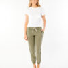 Pantalón fluido RIP CURL práctico y cómodo para Mujer Classic Surf Vetiver Ref. GPANE9 Verde oliva