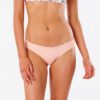 Braguita de bikini RIP CURL una pieza Mini Mujer Tallows Revo Good white Ref. GSIKW9 blanco con flores rosa palo