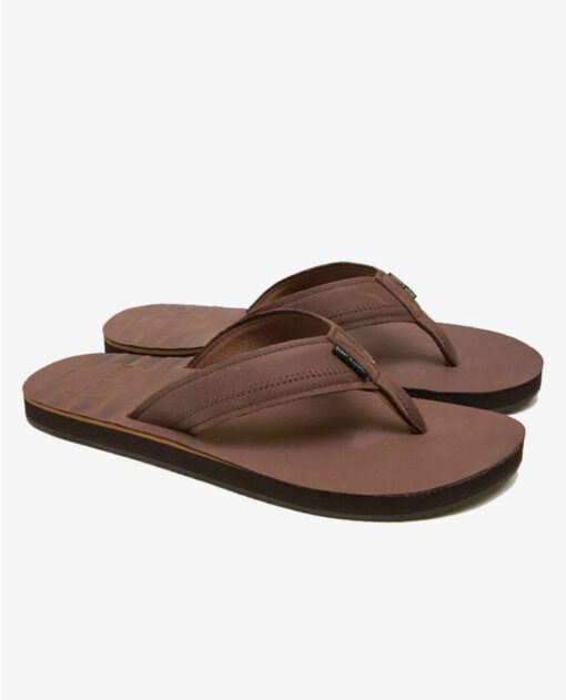 Sandalias RIP CURL Chanclas cuero Hombre The Trestles chocolate Ref. TCTBG1 marrón