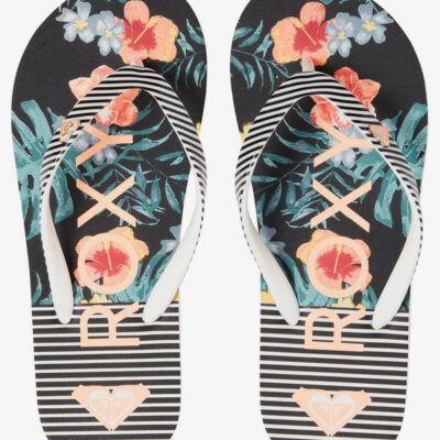 Sandalias ROXY Chanclas goma playa niña Pebbles Flip-Flops (MLT) Ref. ARGL100182 Estampadas flores multicolor