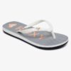 Sandalias ROXY Chanclas goma playa niña/mujer Pebbles Flip-Flops BLUE/WHITE (bwt) Ref. ARGL100264 azul/blanca rayas/topitos