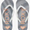 Sandalias ROXY Chanclas goma playa niña/mujer Pebbles Flip-Flops BLUE/WHITE (bwt) Ref. ARGL100264 azul/blanca rayas/topitos