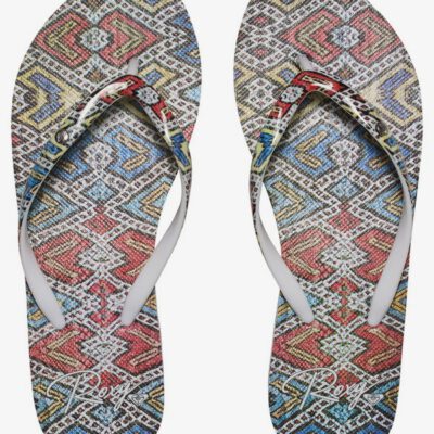 Sandalias ROXY Chanclas goma dedo playa Mujer Portofino MULTI (mul) Ref. ARJL100551 étnica multicolor