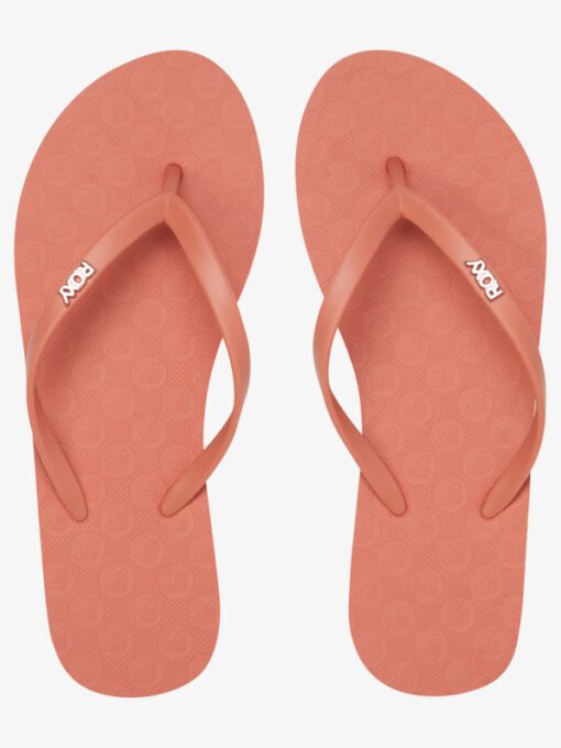 Sandalias ROXY Chanclas goma dedo playa Mujer Viva PINK 1 (pn1) Ref. ARJL100663 rosa salmón lisa