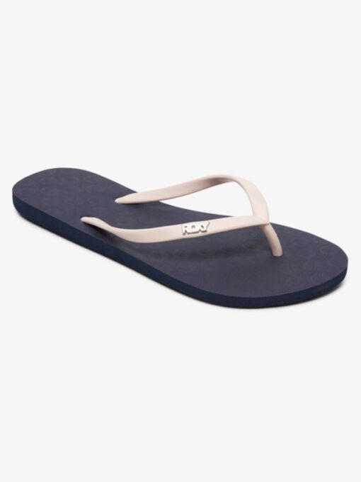 Sandalias ROXY Chanclas goma dedo playa Mujer Viva Tone NAVY (nvy) Ref. ARJL100682 azul/rosa lisa