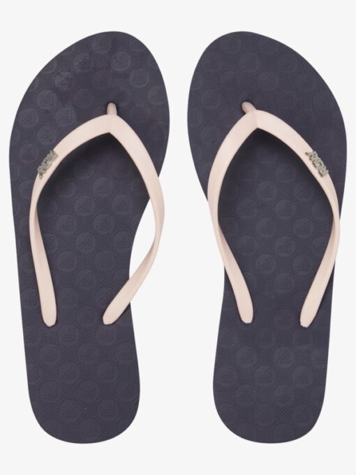 Sandalias ROXY Chanclas goma dedo playa Mujer Viva Tone NAVY (nvy) Ref. ARJL100682 azul/rosa lisa