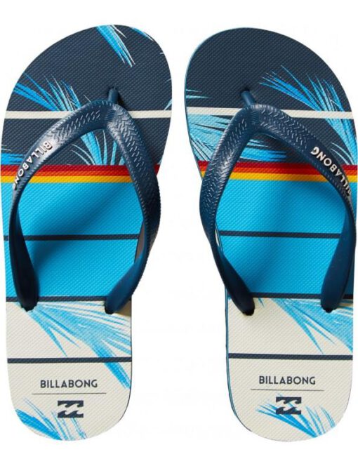 Sandalias BILLABONG Chanclas goma playa Hombre Tides Spinner Navy floral Ref. BIC5FF23 azul flores