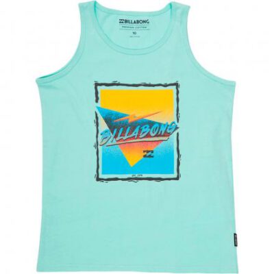 Camiseta BILLABONG tirantes niño surfera Duration Boy SG Tank Ozone Ref. C2SG05 azul agua