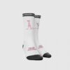Calcetines HYDROPONIC unisex a rayas hasta la pantorrilla PINK PANTHER PAINT WHITE Ref. SK018-06 Blanco Pantera rosa