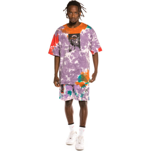 Camiseta GRIMEY manga corta unisex "Liveution Magic 4 Resistance" - Tie Dye | Spring 21 Ref. GA584-TDE multicolor