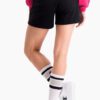 Pantalón corto CHAMPION mujer tirantes cintura racer DOUBLE WAISTBAND SHORTS Navy Ref. 112648 azul marino