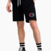Pantalón corto CHAMPION chándal Hombre C LOGO COTTON TERRY Black Ref. 214192 Negro