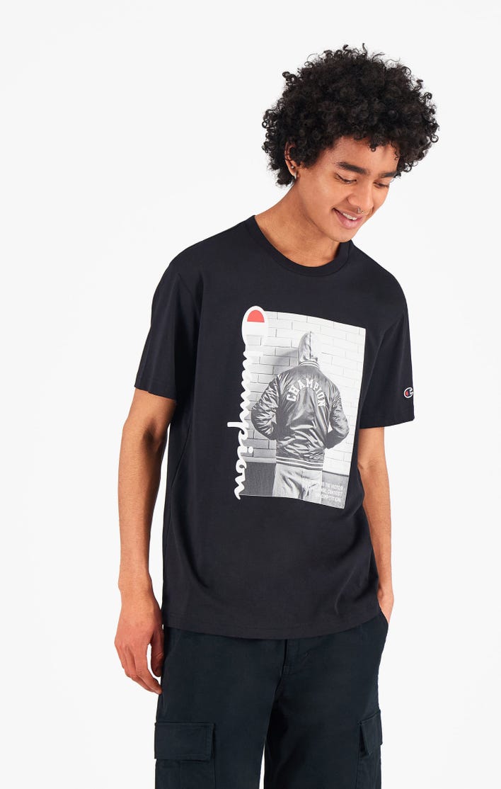 camiseta champion hombre