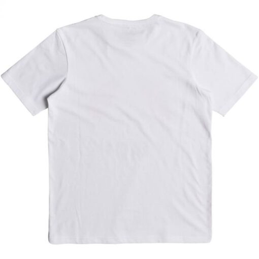 Camiseta QUIKSILVER manga corta niño surfera Classic Revenge WHITE (wbb0) Ref. EQBZT03670 blanca logo pecho