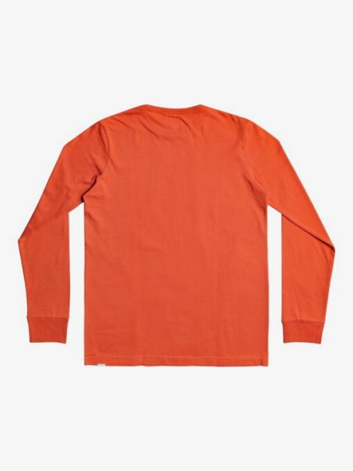 Camiseta QUIKSILVER manga larga niño surfera Creators Of Simplicity (nnh0) Ref. EQBZT04239 naranja logo pecho