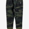Pantalón Chándal QUIKSILVER ajustado niño deportivo Toko Bear Ref. EQKFB03071 verde camuflaje