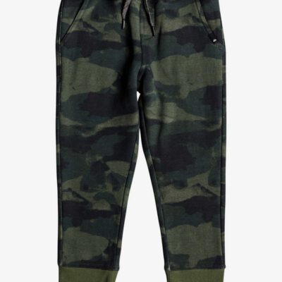 Pantalón Chándal QUIKSILVER ajustado niño deportivo Toko Bear Ref. EQKFB03071 verde camuflaje