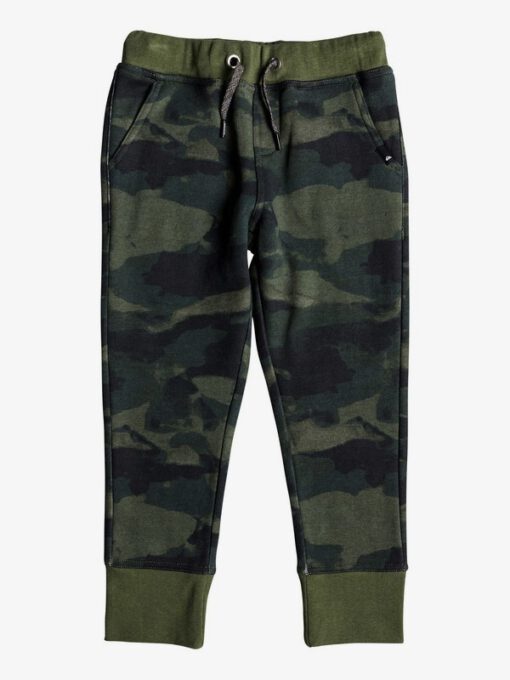 Pantalón Chándal QUIKSILVER ajustado niño deportivo Toko Bear Ref. EQKFB03071 verde camuflaje