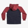 Sudadera niño Quiksilver con capucha Minbu AZUL MARINO BLAZER HEATHER (byjh) Ref. EQKFT03229 roja/marino divertida