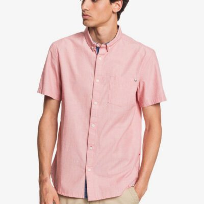 Camisa QUIKSILVER surfera Manga cora Hombre Wilsden BAKED APPLE (rnz0) Ref. EQYWT04002 roja clásica