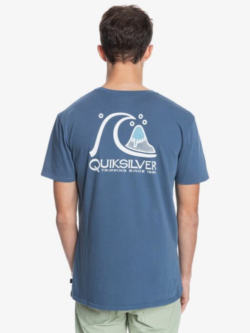 Camiseta QUIKSILVER manga corta con tejido orgánico para Hombre Fresh Take SARGASSO SEA (bsg0) Ref. EQYZT06354 azul