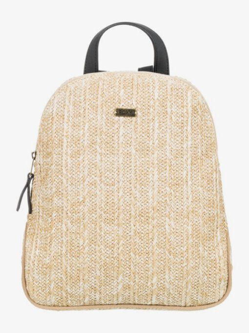 Mochila mini ROXY Súper-Pequeña de paja para Mujer Here Comes The Sun 8L NATURAL (yef0) Ref. ERJBP04270