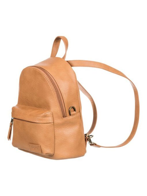 Mochila mediana ROXY de cuero sintético para Mujer Drunk In Love TOASTED NUT (ckn0) Ref. ERJBP04292 Tostado camel